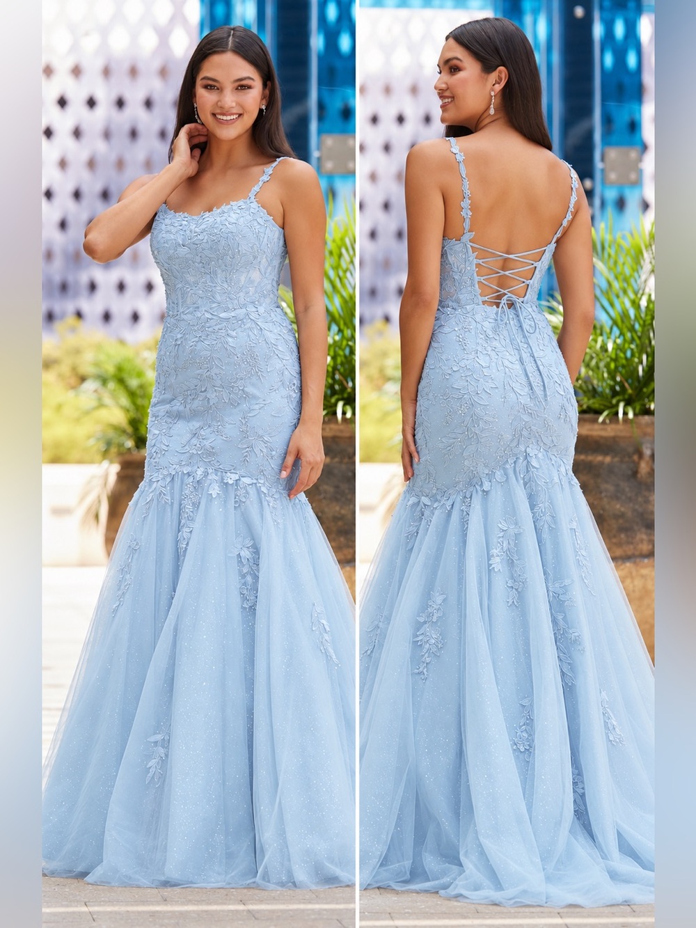 Amarra 88600 light blue size 4 NWT brand new never worn or altered before